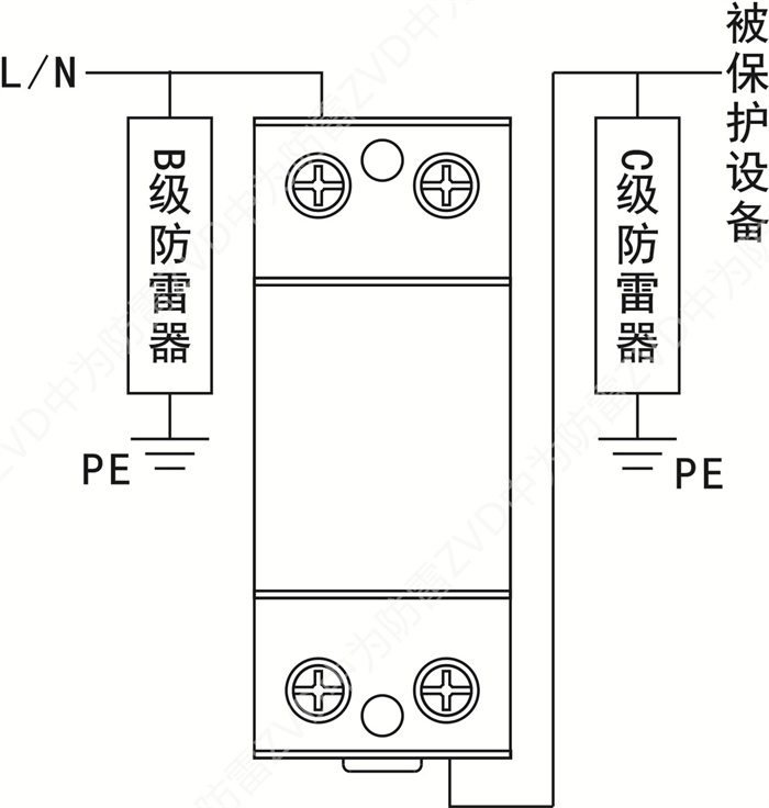 退耦器-防雷浪涌保護器二級聯(lián)動用退耦電感 32A 63A 100A